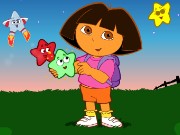 Dora Star Catching Game