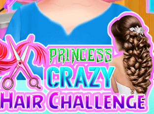 Princess Crazy Hair Challenge Game