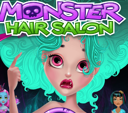 Monster Hair Salon Game