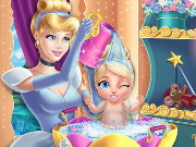 Cinderella Baby Wash Game