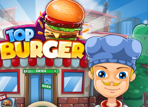 Top Burger Restaurant Game