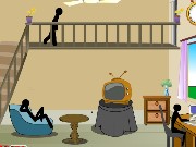 Stickman Death Living Room Game