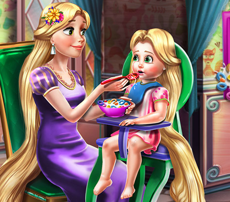 Goldie Princess Toddler Feed Game