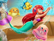 Ariel Ocean Swimming Game