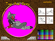 Tom and Jerry online Coloring Game