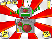 Red Button Robot Game
