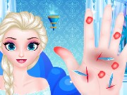 Doctor Frozen Elsa Hand Game