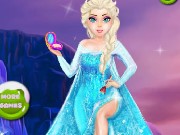 Frozen Elsa Freezing Makeover Game