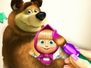 Masha And The Bear Coloring Book Game