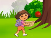 Dora Apples Catching Game