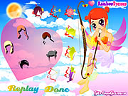 Cupid Girl Dress Up Game
