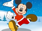 Christmas Mickey Dressup Game