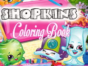 Shopkins Coloring Book Game