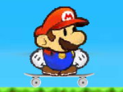 Mario Skate Jump Game
