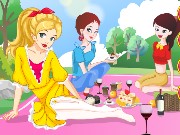 Spring Picnic With Girls Game