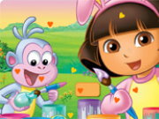 Dora Valentine Hidden Heart Game