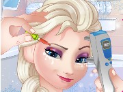 Elsa Eye Doctor Game