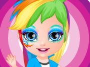 Little Pony Face Painting Game