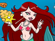 Mermaid Aquarium Coloring Game