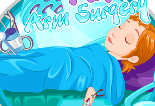 Princess Anna Arm Surgery Game