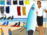 obama en la playa