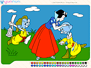 Snow White Painting Game