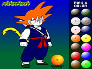 Dragon Ball Z Painting Game