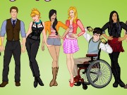 Glee Cast Dress Up Game