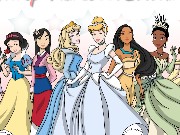 Disney Princess Coloring Game
