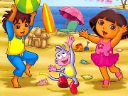 Dora And Diego Volleyball