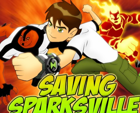 Ben 10 Saving Sparksville
