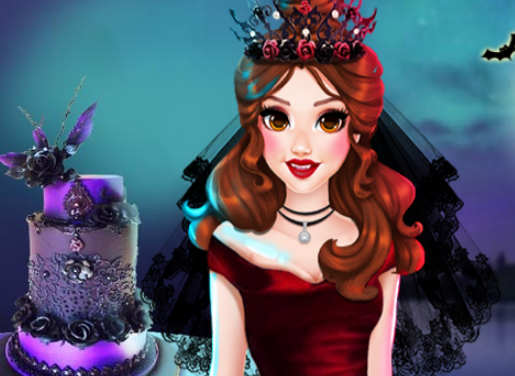 Princess Vampire Wedding Makeover Game