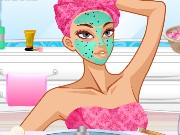 Floral Gowns Girl Makeover Game