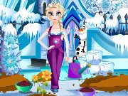 Elsa Ice Garden