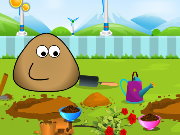 Pou gardener Game