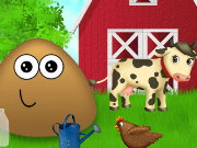 Pou Farm Game