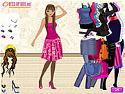 Dress Up A Slender Girl Game