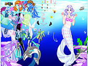 Sea Girl Dressup Game