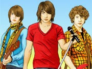 Jonas Brothers Coloring