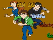Ben 10 Coloring Game