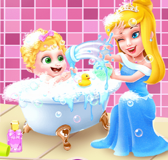 Sweet Girl Magic Princess Caring Game