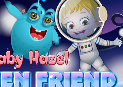 Baby Hazel Alien Friend