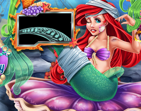 Mermaid Princess Hospital Recovery Game