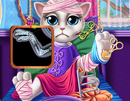 Kitty Hospital Recovery Game