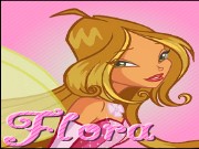 Winx Club Flora Dress Up Game