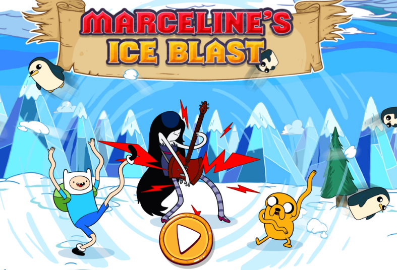 Adventure Time Marcelines Ice Blast Game