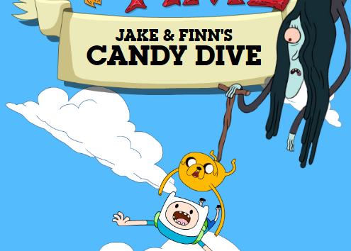 Adventure Time Candy Dive