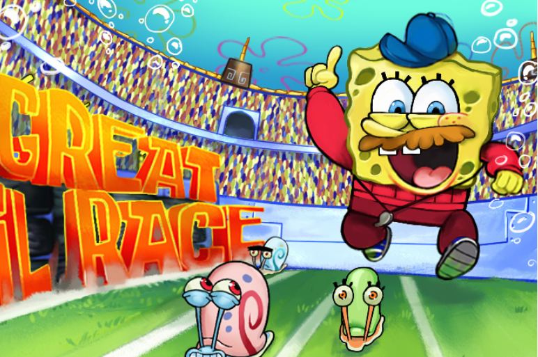 SpongeBob The Great Snail Race Game