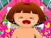 Dora Diaper Change