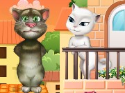 Talking Tom Cat Kissing Game